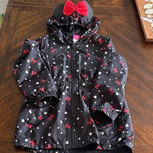Girls Minnie Rainjacket